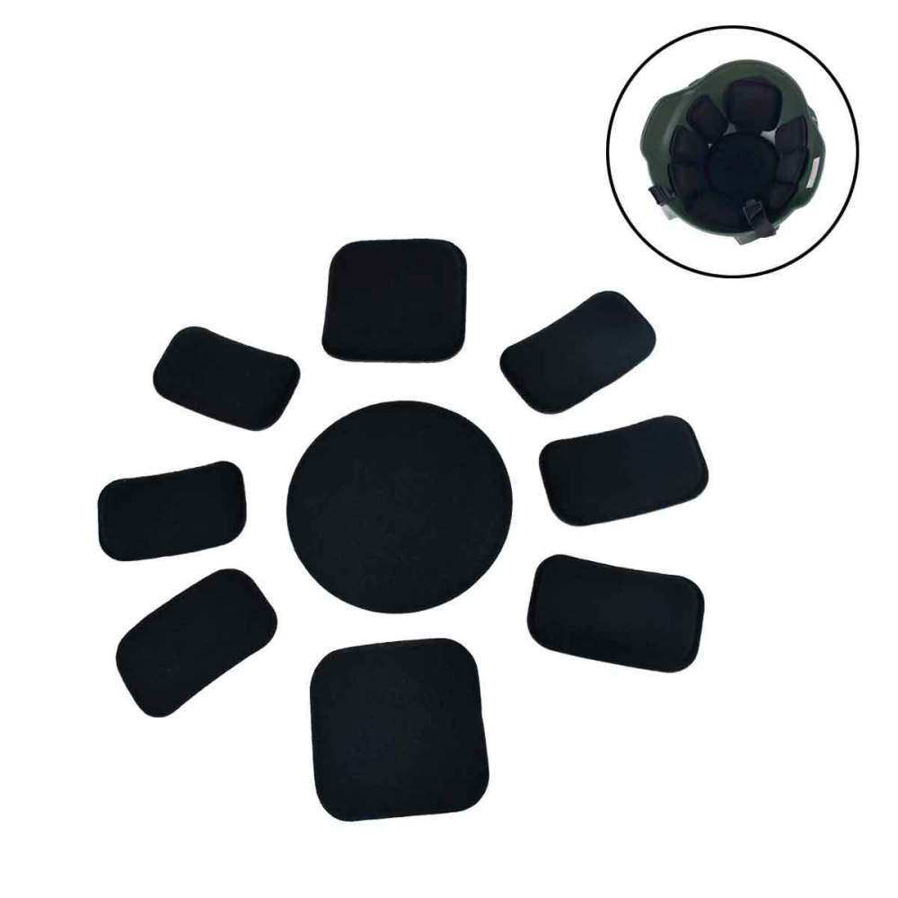 Helmet Replacement Liner Pads - Yedek Kask Dolgu Kiti EVA Köpük