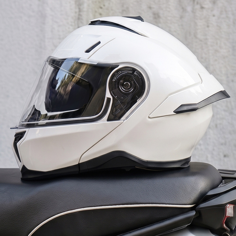 Flip Up Helmet Dual Visor - Fabrika Sıcak Satış Nokta Sertifikalı Modüler