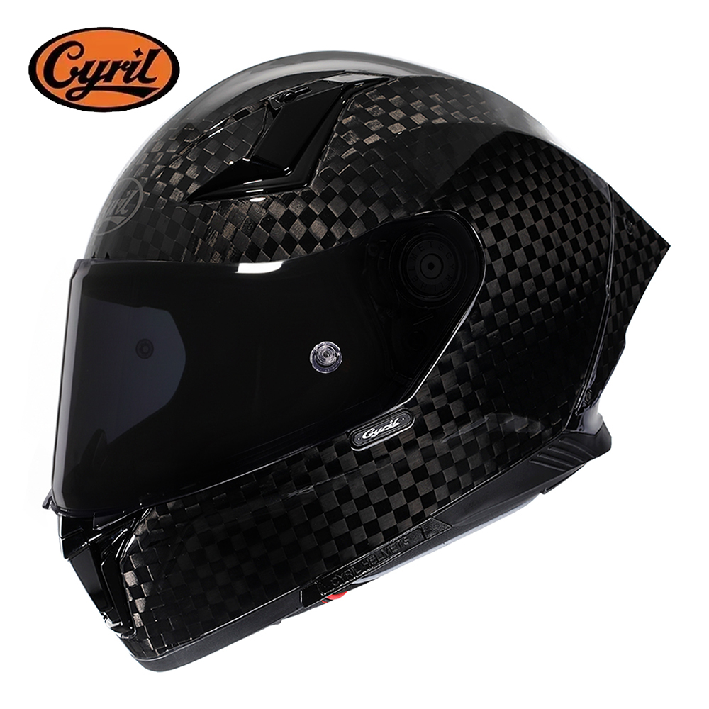 Full Face Helmet Carbon Fiber - Unisex hafif karbon Fiber Kevlar tam