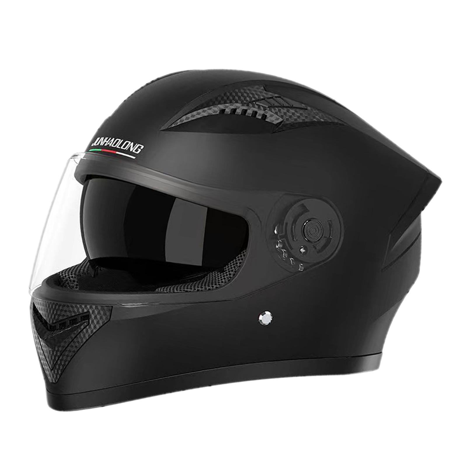 Flip Up Helmet Dual Visor - Hafif, Katlanabilir, Tam Yüz Kask, Çift