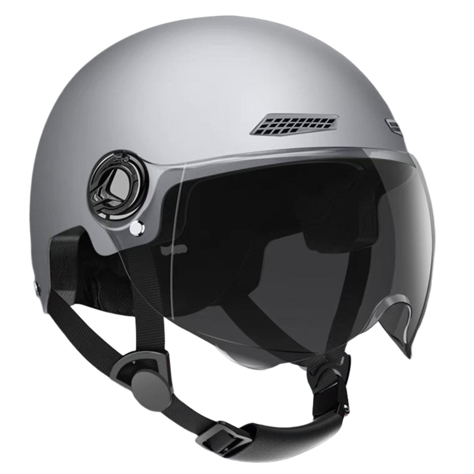 Motorcycle Helmet Sun Visor Inner - Motor Kaskları, Güneşlikli, Açık Yüz Tasarımlı,