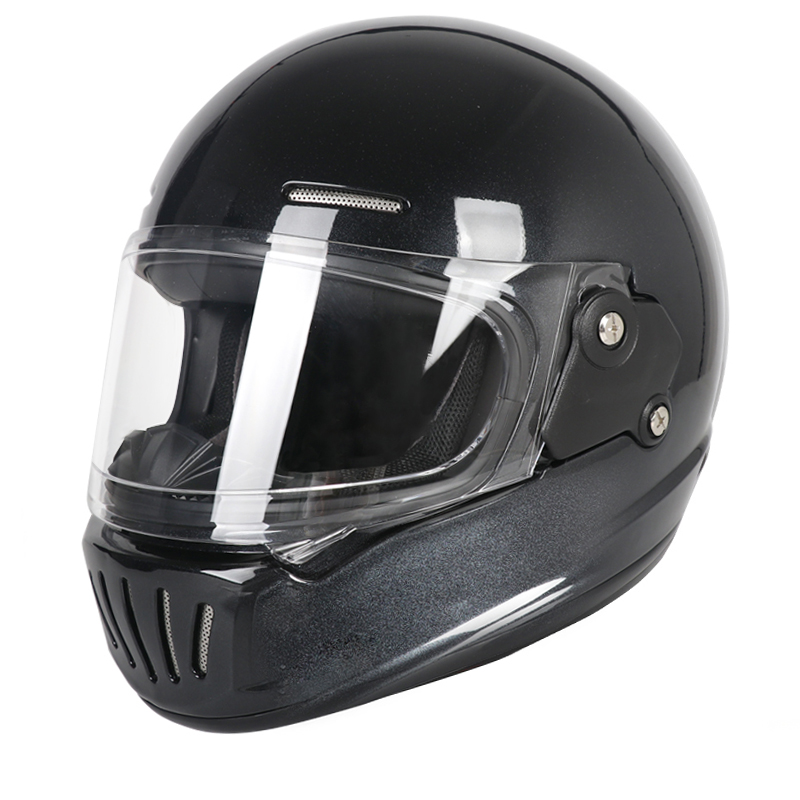 Modular Motorcycle Helmet Dot Approved - VGV Vintage tam yüz Motosiklet Kaskı