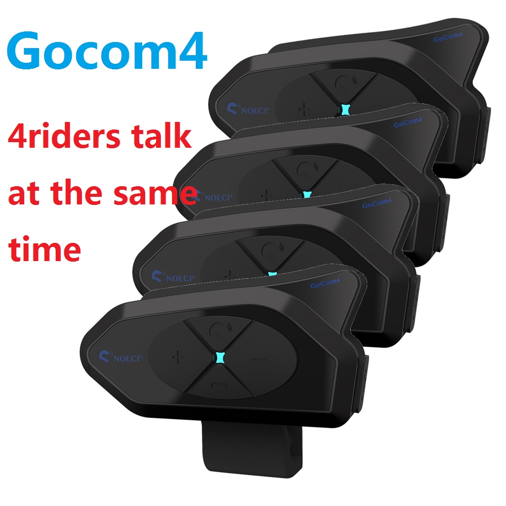 Motorcycle Helmet Bluetooth Built In - GOCOM4 motosiklet Bluetooth interkom kask Communicator