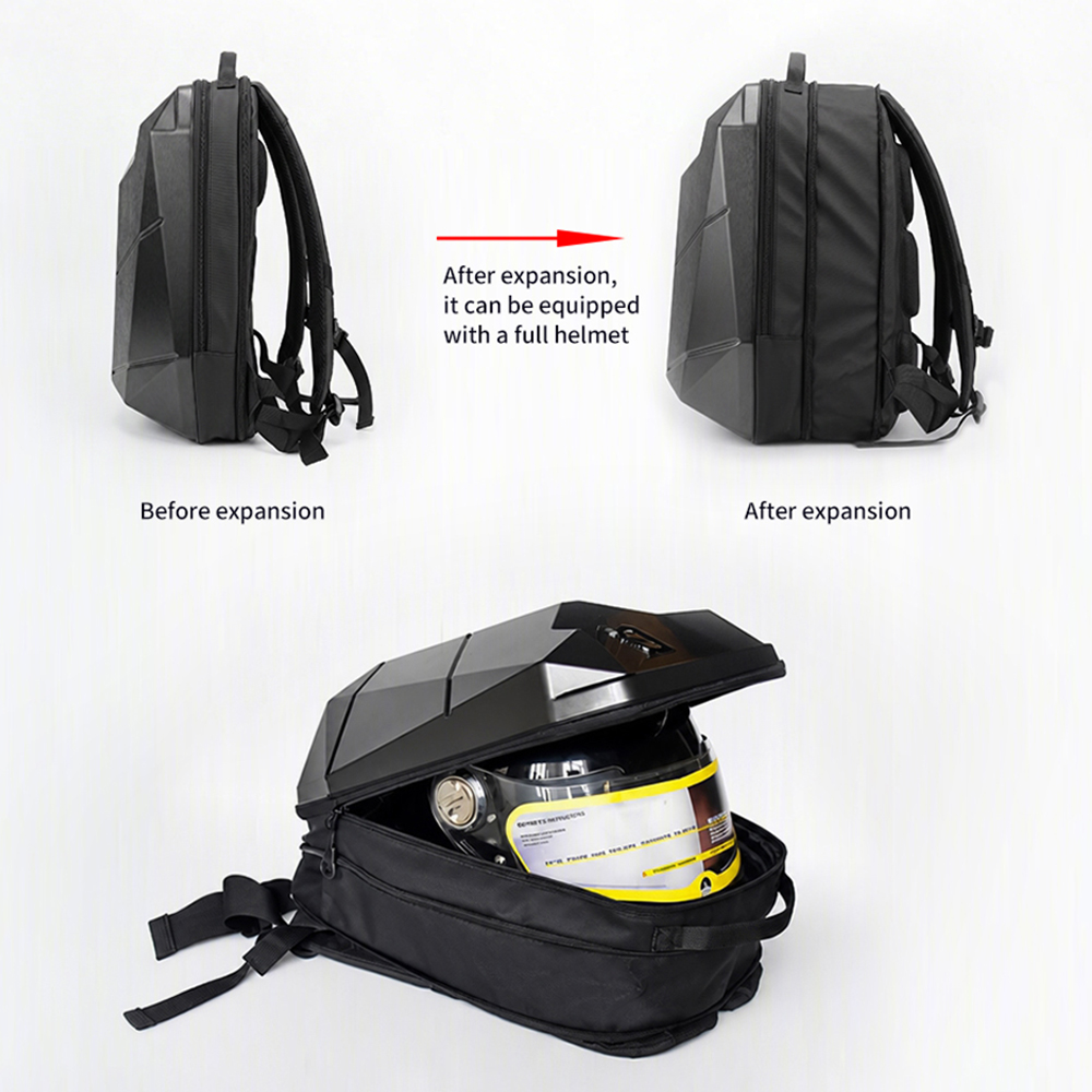 Erkek Kadın Motosiklet Sırt Ça - Motorcycle Helmet Bag Backpack incelemesi ve fiyatı