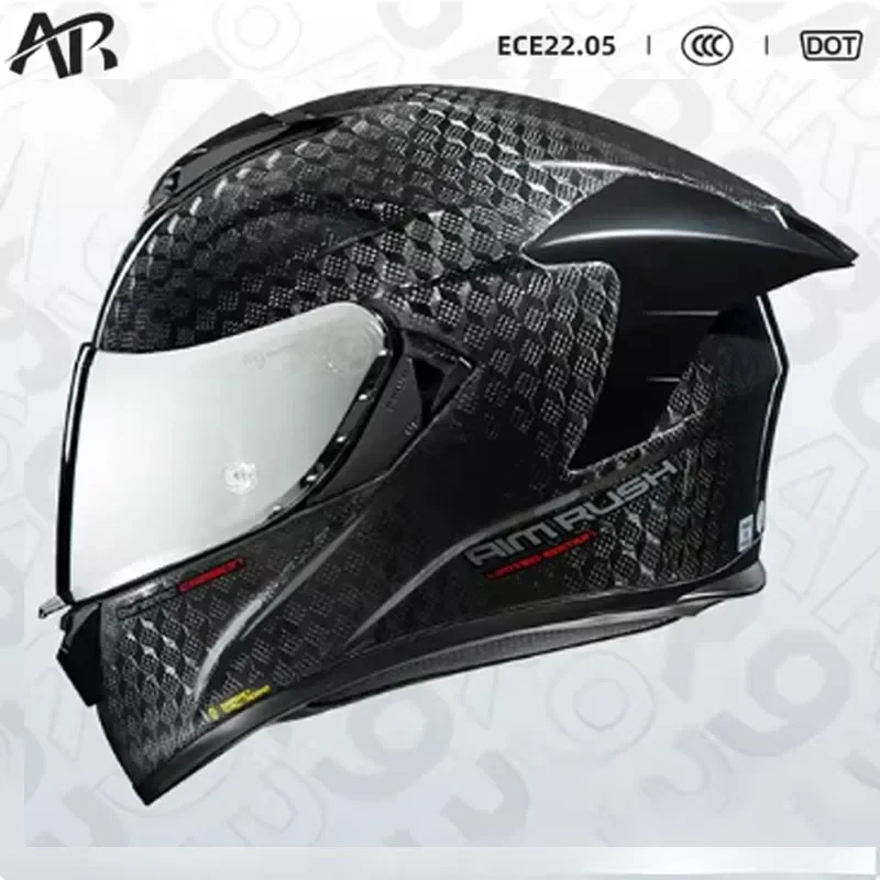 AR 12K Karbon Fiber Motosiklet - Full Face Helmet Carbon Fiber incelemesi ve fiyatı