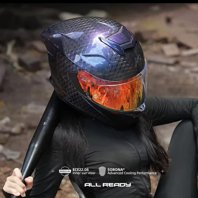 AR 12K Karbon Fiber Motosiklet - Full Face Helmet Carbon Fiber incelemesi ve fiyatı