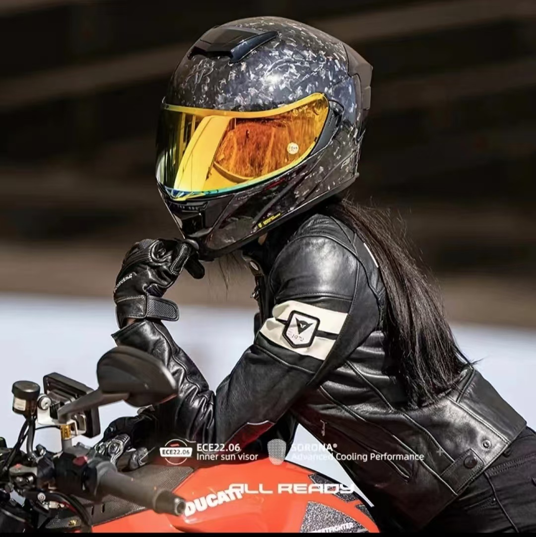AR 12K Karbon Fiber Motosiklet - Full Face Helmet Carbon Fiber incelemesi ve fiyatı