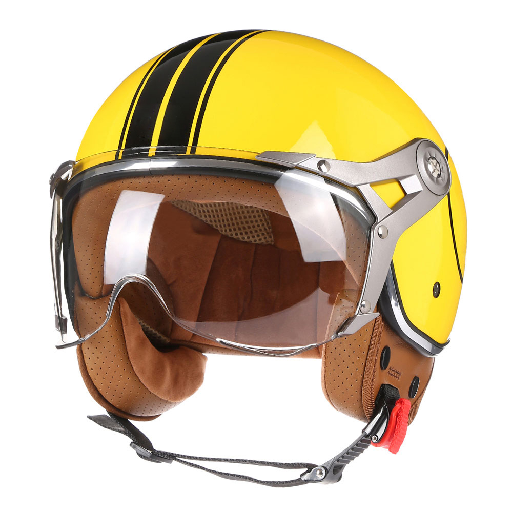 Vintage BLD Motosiklet Kask Je - Open Face Helmet Retro Vintage incelemesi ve fiyatı