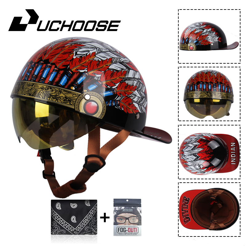 2024 yetişkin açık yüz yaz Ret - Open Face Helmet Retro Vintage incelemesi ve fiyatı