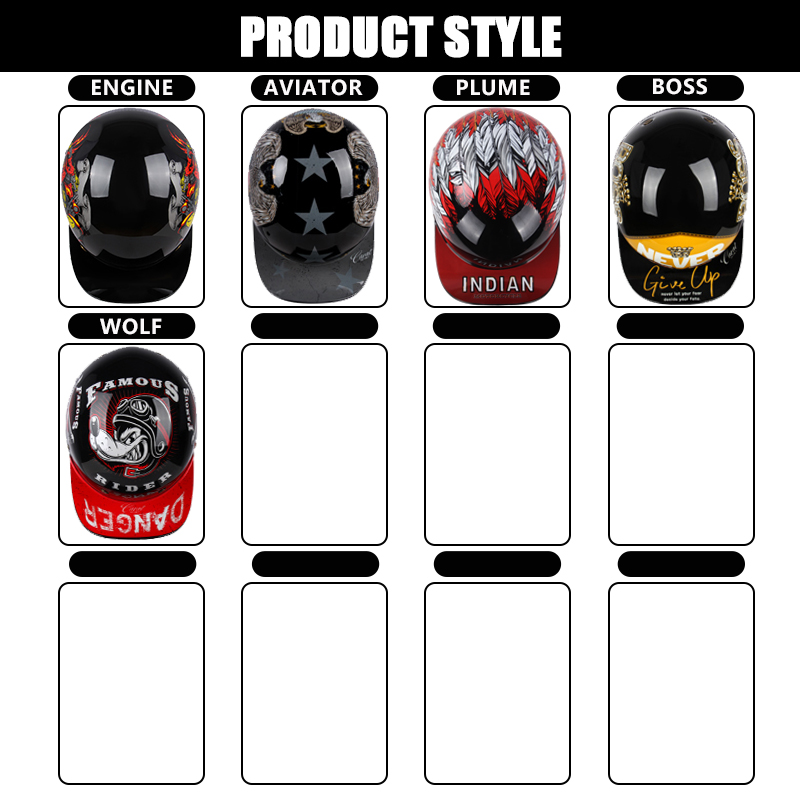2024 yetişkin açık yüz yaz Ret - Open Face Helmet Retro Vintage incelemesi ve fiyatı