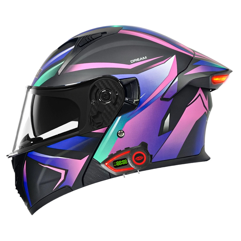 DOT Motosiklet Kaskları Çift V - Modular Motorcycle Helmet Dot Approved incelemesi ve fiyatı