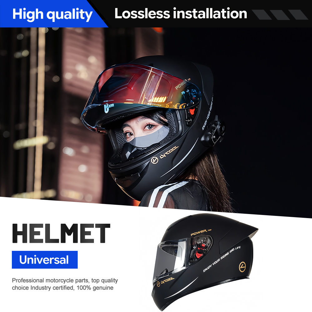 Tam Yüz Motosiklet Kaskı Çift  - Motorcycle Helmet Sun Visor Inner incelemesi ve fiyatı