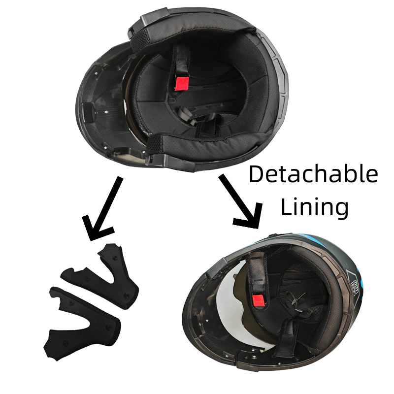Çıkarılabilir İç Güneşlikli Fl - Motorcycle Helmet Sun Visor Inner incelemesi ve fiyatı
