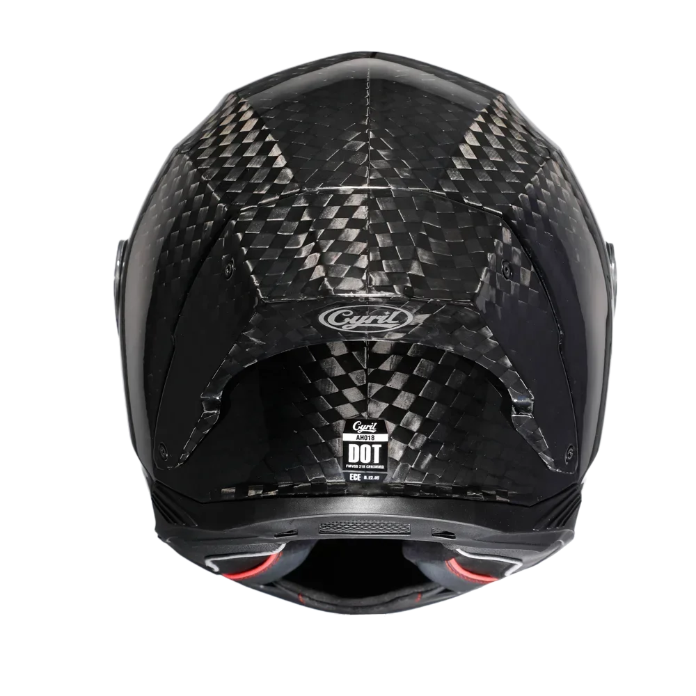 Unisex hafif karbon Fiber Kevl - Full Face Helmet Carbon Fiber incelemesi ve fiyatı