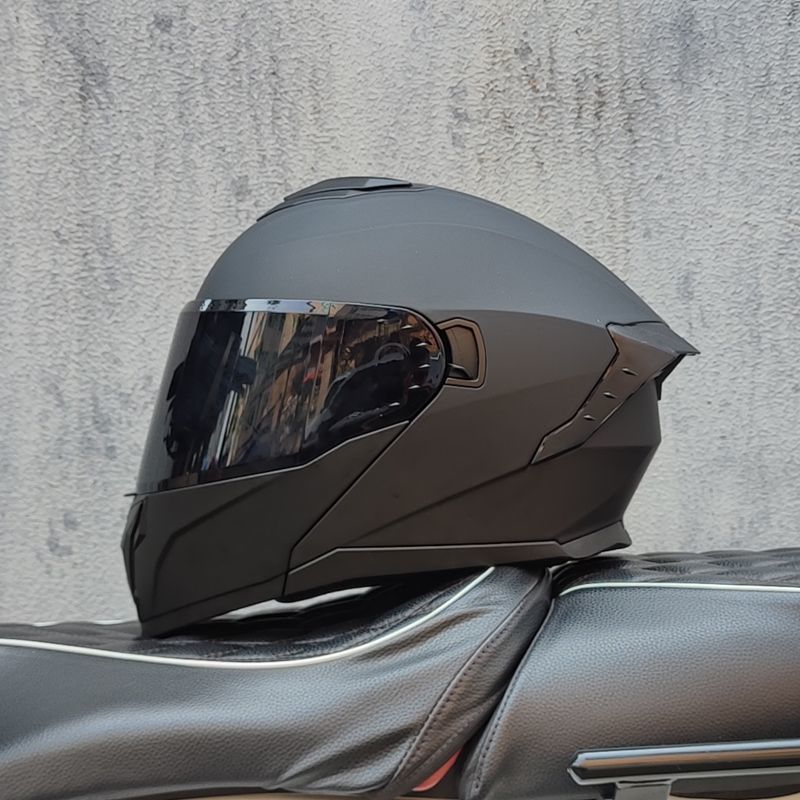Uniseks, Tam Yüz Kapsayan Moto - Flip Up Helmet Dual Visor incelemesi ve fiyatı