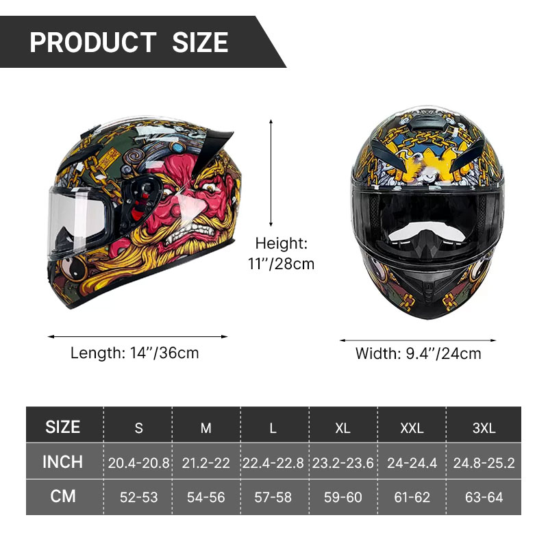Yüksek Çözünürlüklü Nezha Dese - Full Face Helmet Carbon Fiber incelemesi ve fiyatı