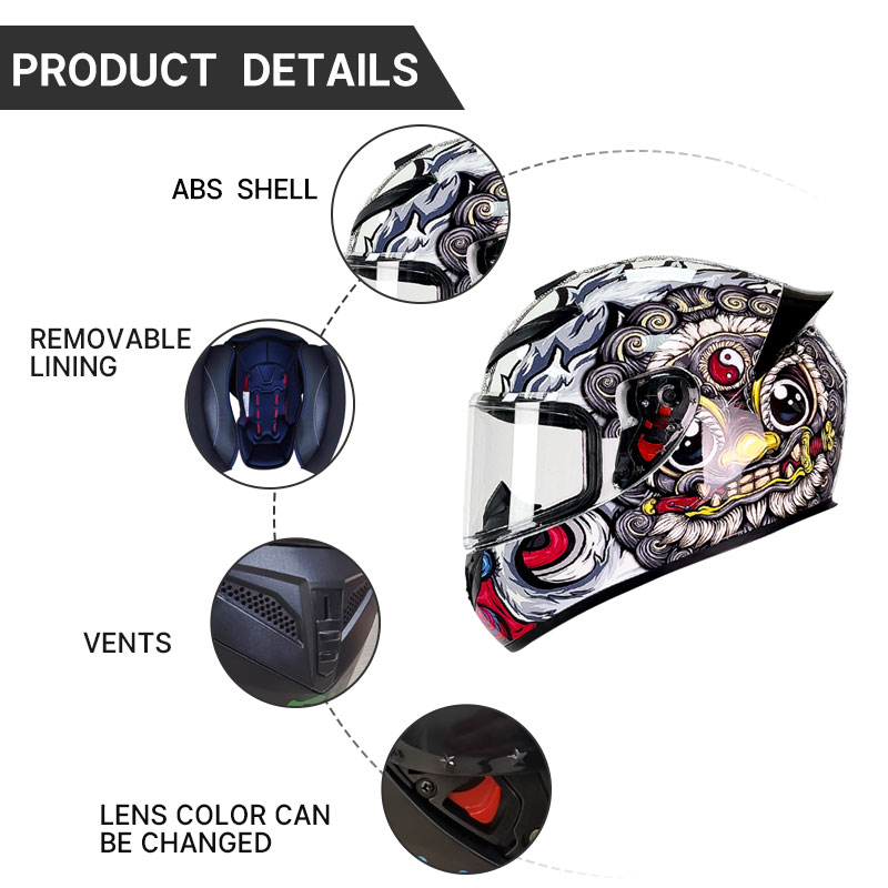 Yüksek Çözünürlüklü Nezha Dese - Full Face Helmet Carbon Fiber incelemesi ve fiyatı
