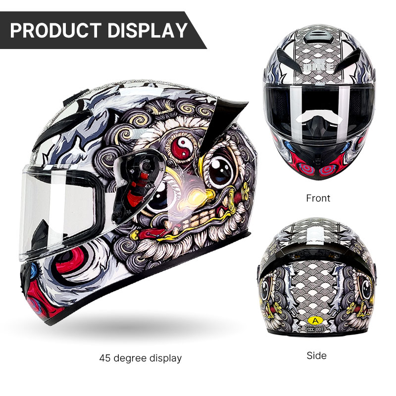 Yüksek Çözünürlüklü Nezha Dese - Full Face Helmet Carbon Fiber incelemesi ve fiyatı