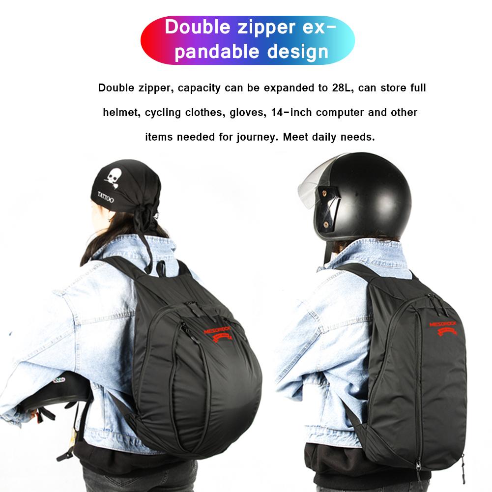 20-28L Motosiklet Sırt Çantası - Motorcycle Helmet Bag Backpack incelemesi ve fiyatı