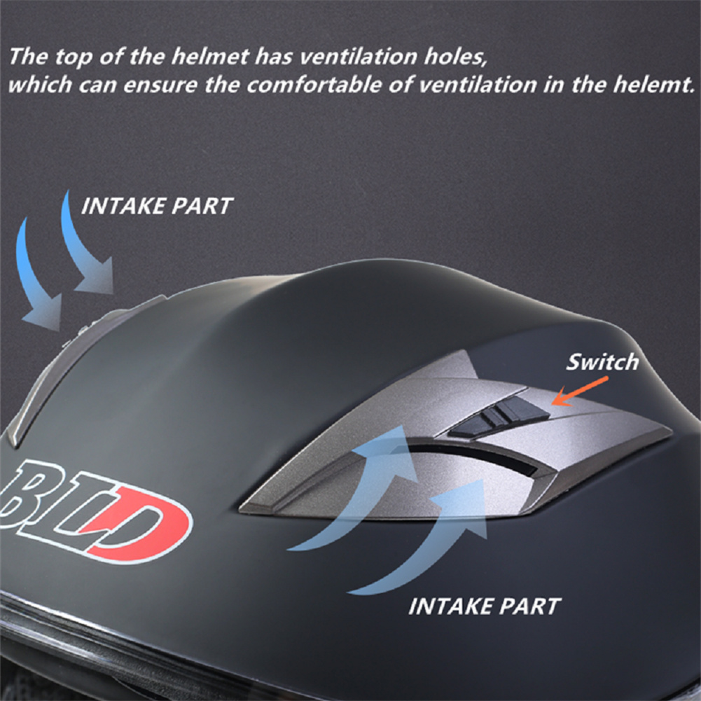 BLD Şık 3/4 Yarım Yüz Kaskı Mo - Motorcycle Helmet Bluetooth Built In incelemesi ve fiyatı