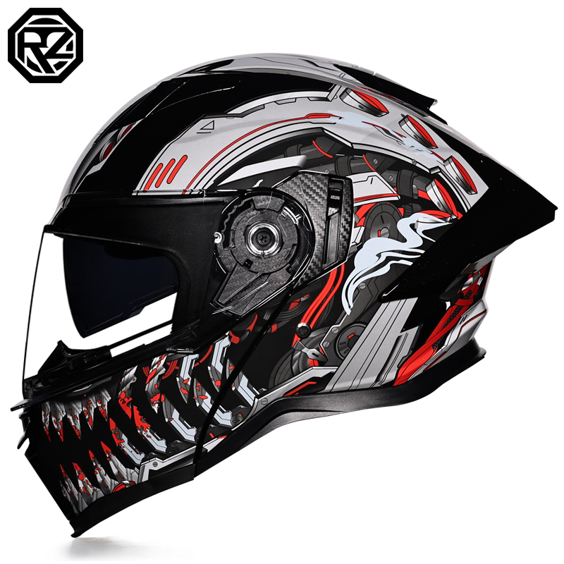 ORZ-997 Modüler Çift Vizörlü M - Full Face Helmet Carbon Fiber incelemesi ve fiyatı