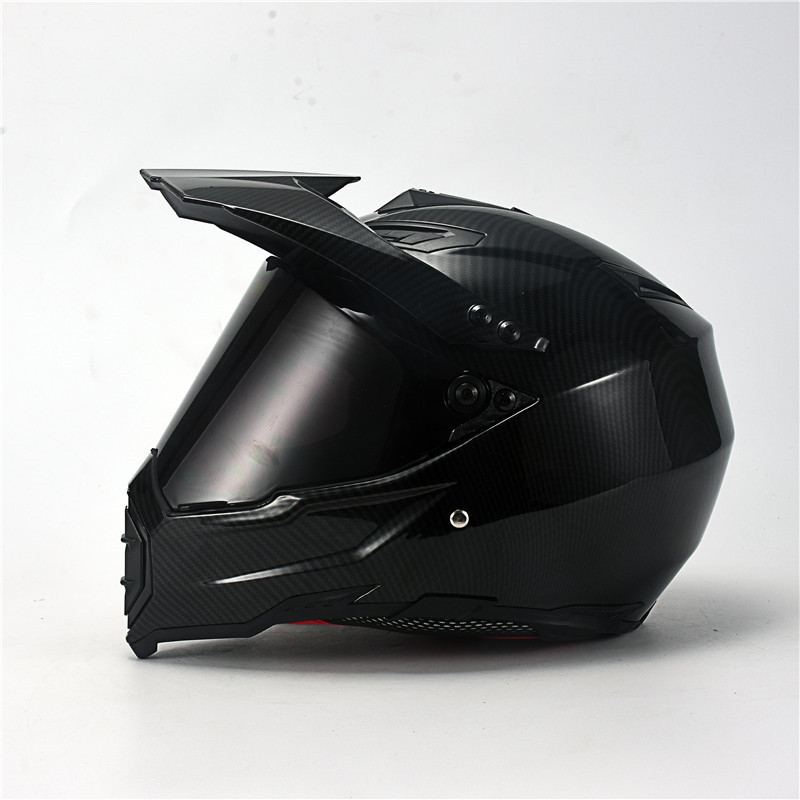 Karbon Fiber desen ABS Mater t - Full Face Helmet Carbon Fiber incelemesi ve fiyatı