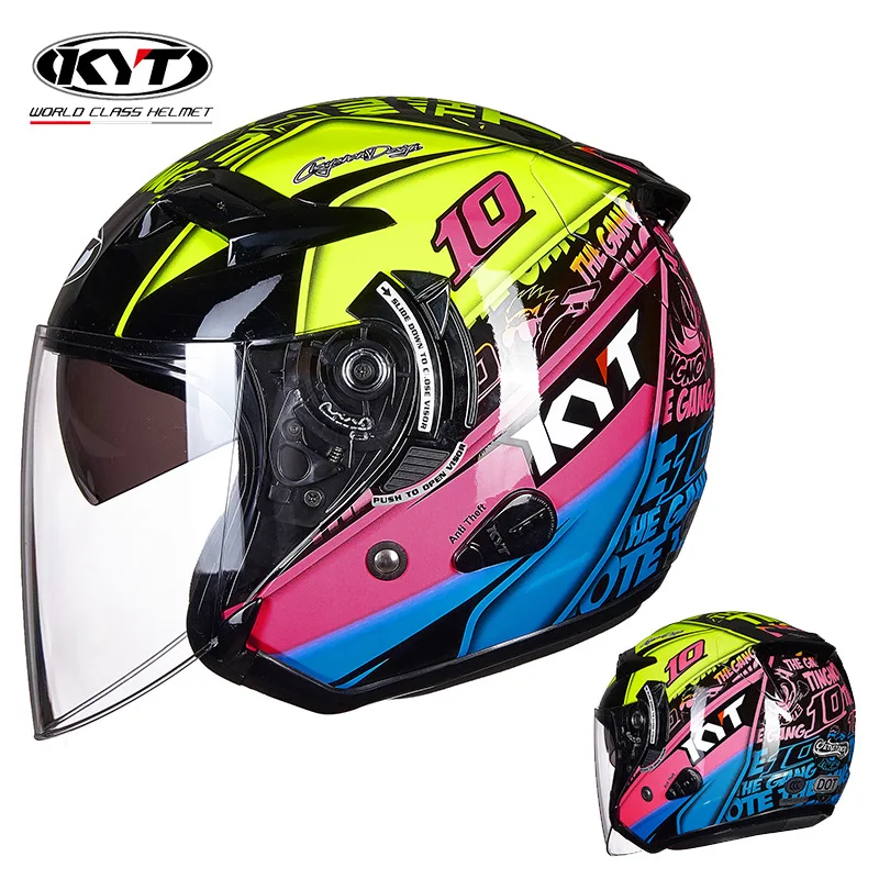 KYT motosiklet kask Jet Vintag - Open Face Helmet Retro Vintage incelemesi ve fiyatı