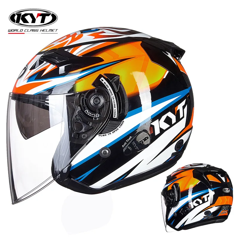 KYT motosiklet kask Jet Vintag - Open Face Helmet Retro Vintage incelemesi ve fiyatı