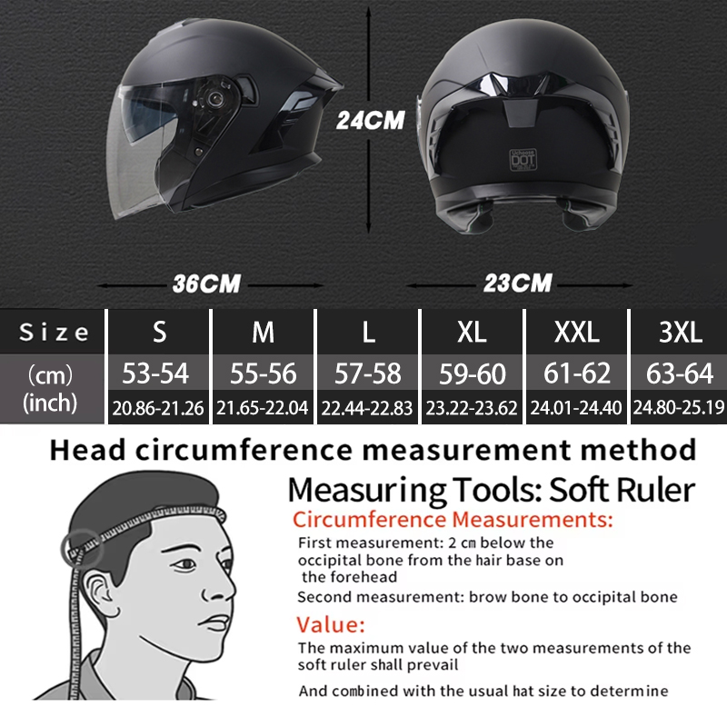 715 Motosiklet Açık Yüz Kaskı  - Flip Up Helmet Dual Visor incelemesi ve fiyatı