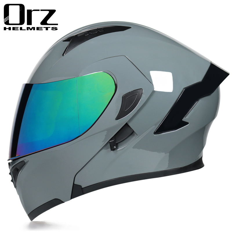 DOT onaylı güvenlik modüler ka - Flip Up Helmet Dual Visor incelemesi ve fiyatı