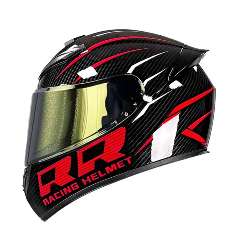 DOT Unisex Motosiklet Kaskı DO - Full Face Helmet Carbon Fiber incelemesi ve fiyatı