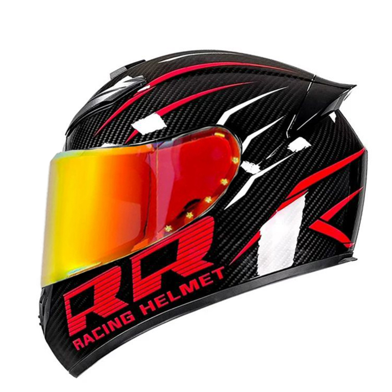 DOT Unisex Motosiklet Kaskı DO - Full Face Helmet Carbon Fiber incelemesi ve fiyatı