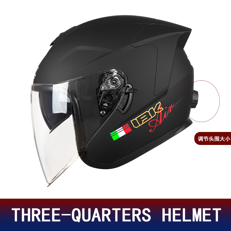 Çift Lensli 3/4 Yarım Yüz Moto - Motorcycle Helmet Sun Visor Inner incelemesi ve fiyatı
