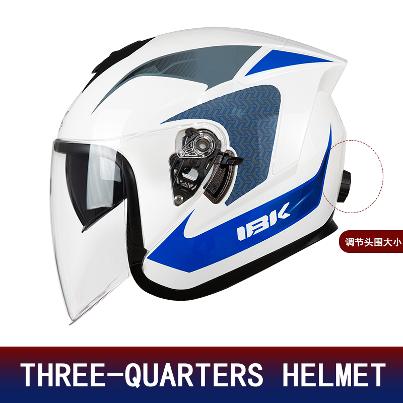Çift Lensli 3/4 Yarım Yüz Moto - Motorcycle Helmet Sun Visor Inner incelemesi ve fiyatı