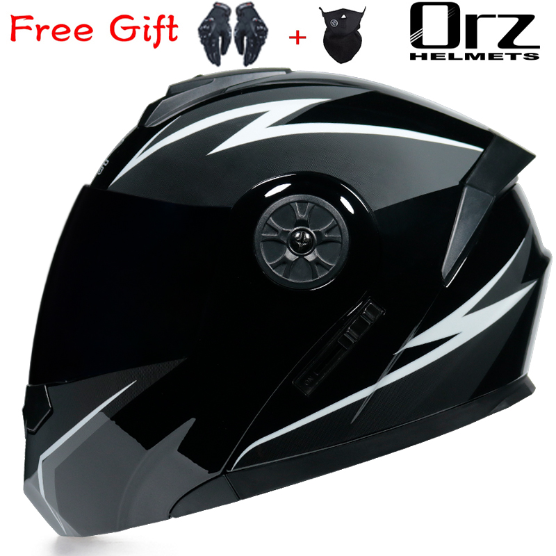 ORZ-161 Son Model DOT Onaylı G - Flip Up Helmet Dual Visor incelemesi ve fiyatı