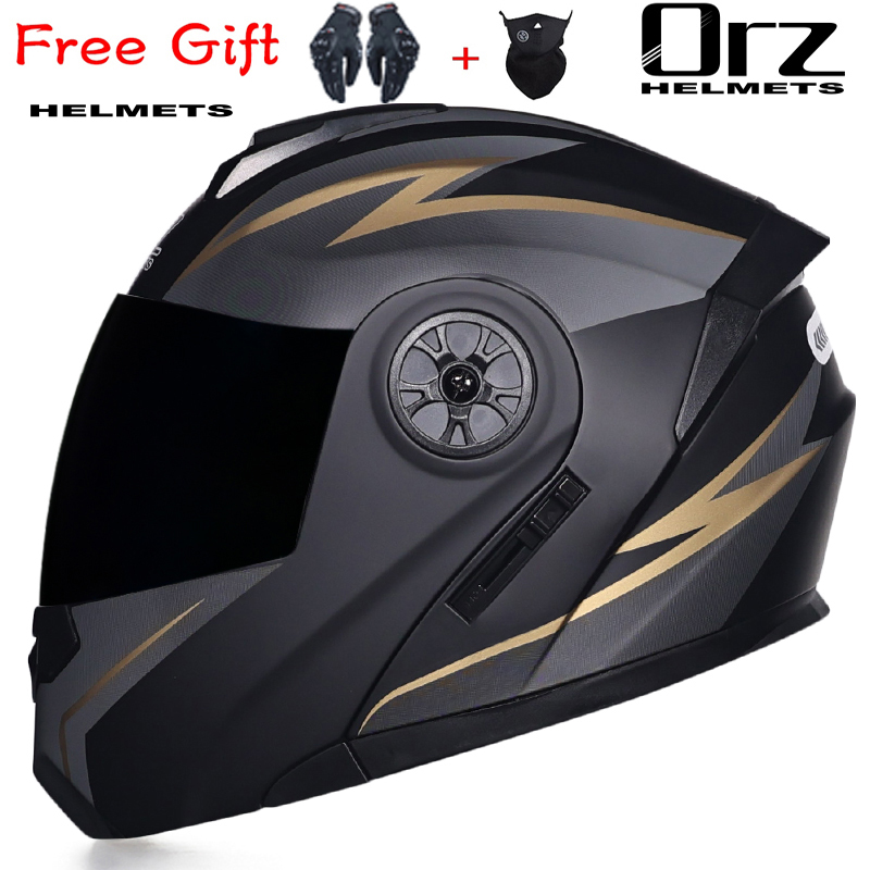 ORZ-161 Son Model DOT Onaylı G - Flip Up Helmet Dual Visor incelemesi ve fiyatı