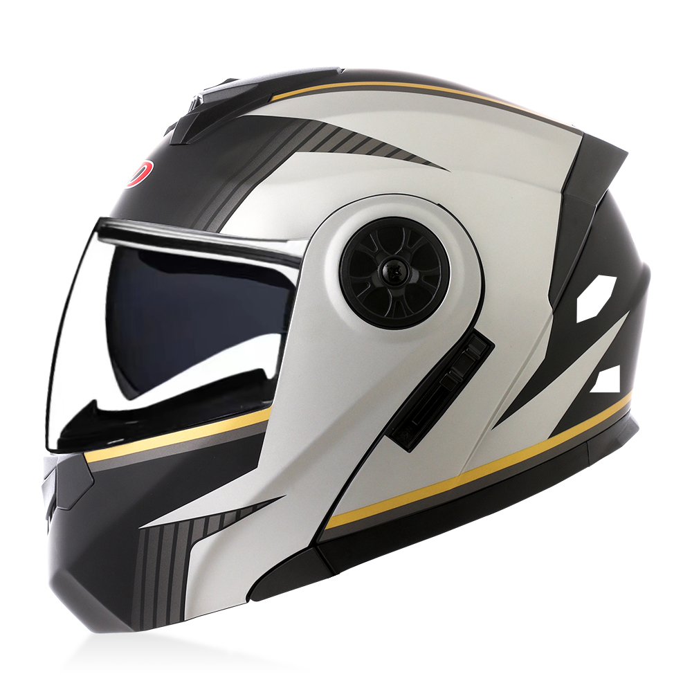 Yüksek Kaliteli Modüler Açılır - Modular Motorcycle Helmet Dot Approved incelemesi ve fiyatı