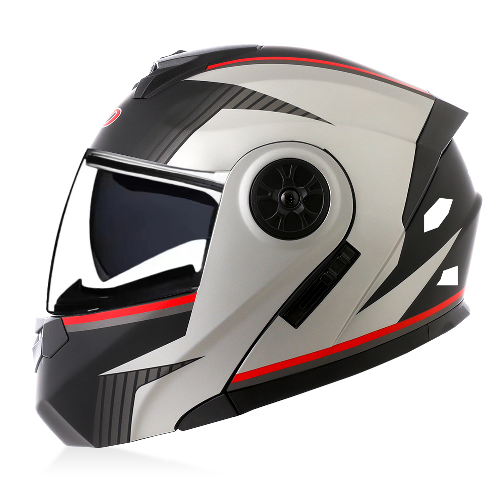 Yüksek Kaliteli Modüler Açılır - Modular Motorcycle Helmet Dot Approved incelemesi ve fiyatı