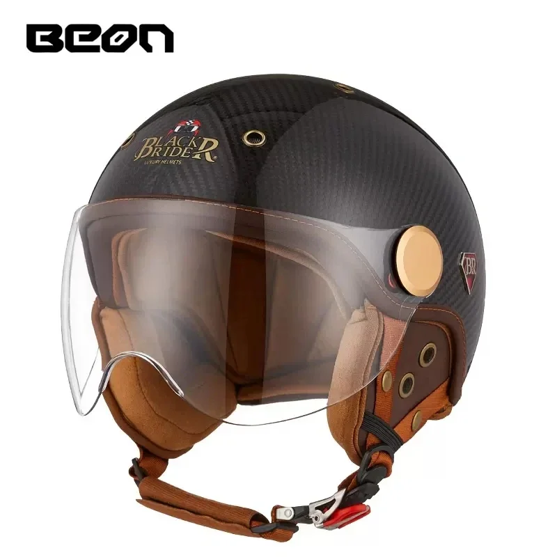 BEON BR13 Retro Açık Yüz Yarım - Open Face Helmet Retro Vintage incelemesi ve fiyatı