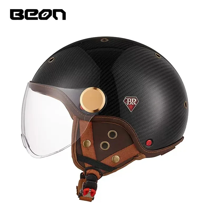 BEON BR13 Retro Açık Yüz Yarım - Open Face Helmet Retro Vintage incelemesi ve fiyatı