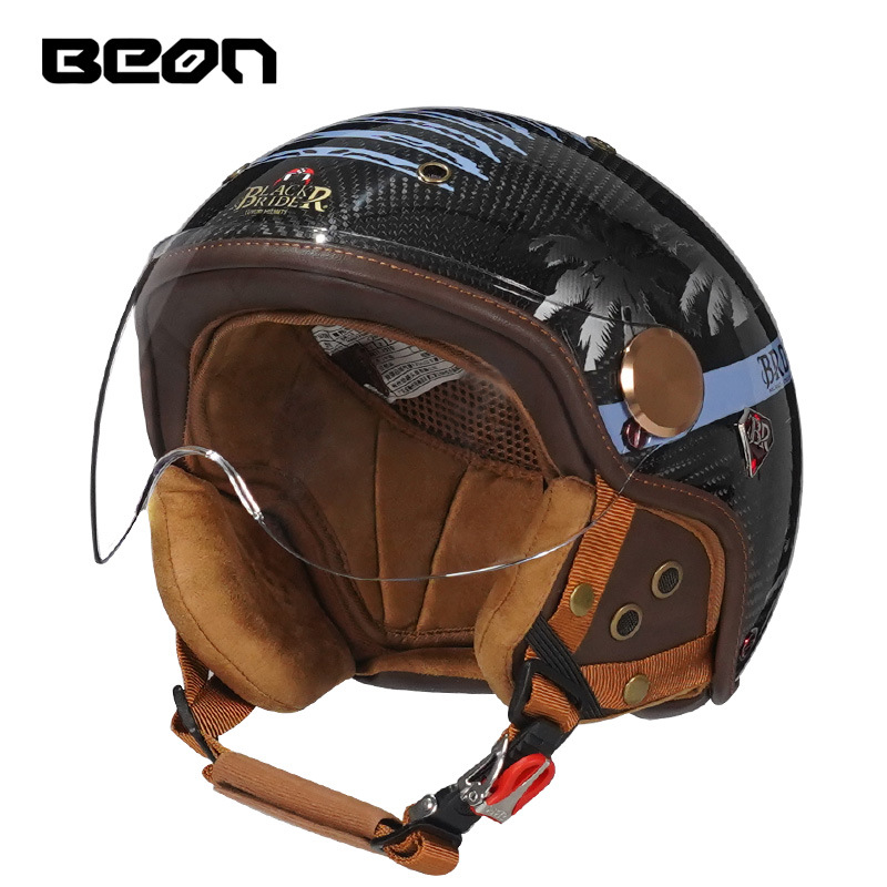 BEON BR13 Retro Açık Yüz Yarım - Open Face Helmet Retro Vintage incelemesi ve fiyatı