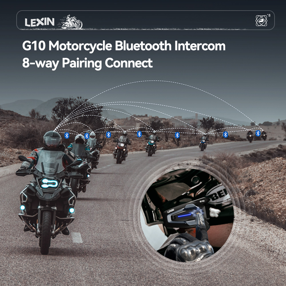 NEW-LEXIN G10 Motosiklet Kask  - Motorcycle Helmet Bluetooth Built In incelemesi ve fiyatı