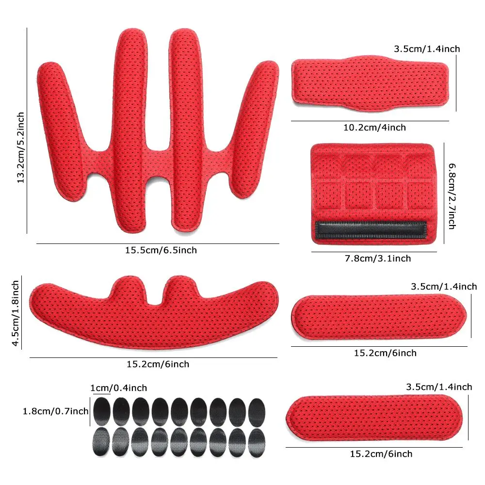1 Takım Evrensel Kask Sünger P - Helmet Replacement Liner Pads incelemesi ve fiyatı