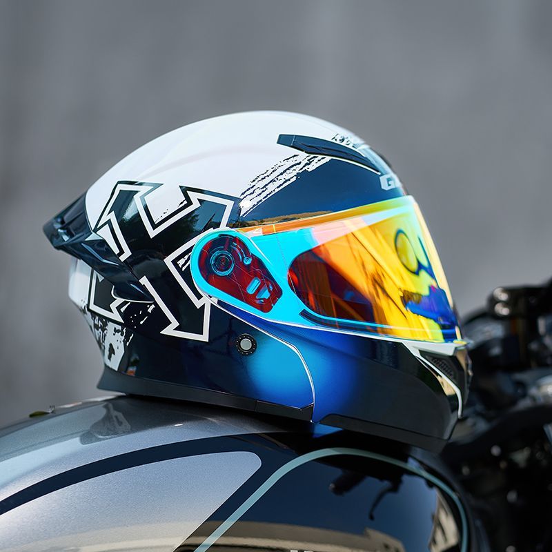 DOT Onaylı Tam Yüz Kaskları Ka - Modular Motorcycle Helmet Dot Approved incelemesi ve fiyatı