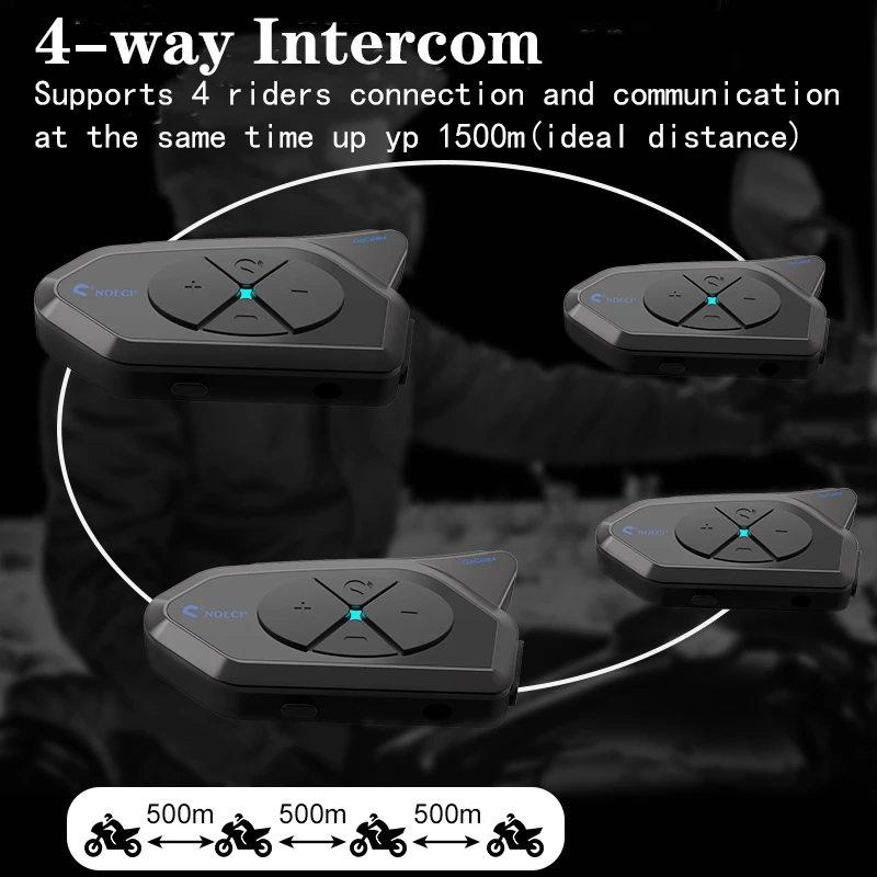 GOCOM4 motosiklet Bluetooth in - Motorcycle Helmet Bluetooth Built In incelemesi ve fiyatı