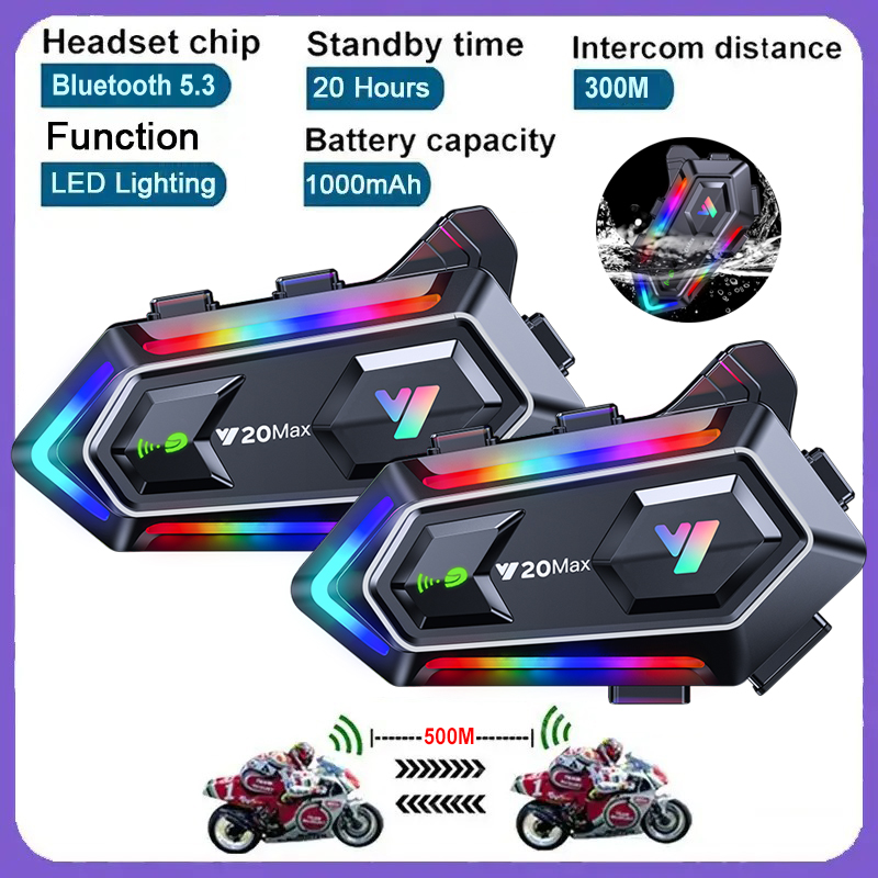 1/2 adet Y20 Max Motosiklet Ka - Motorcycle Helmet Bluetooth Built In incelemesi ve fiyatı