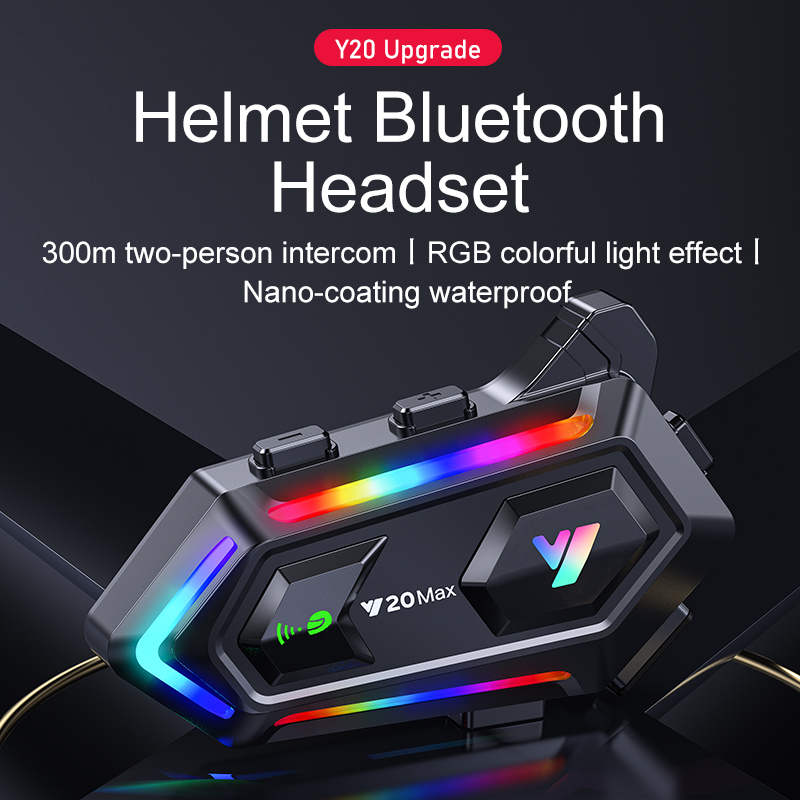 1/2 adet Y20 Max Motosiklet Ka - Motorcycle Helmet Bluetooth Built In incelemesi ve fiyatı