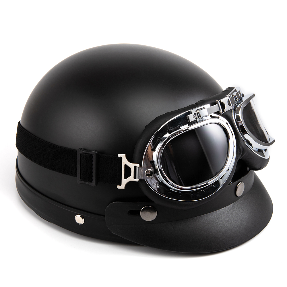 Motosiklet Kaskı Açık Yüz Retr - Open Face Helmet Retro Vintage incelemesi ve fiyatı