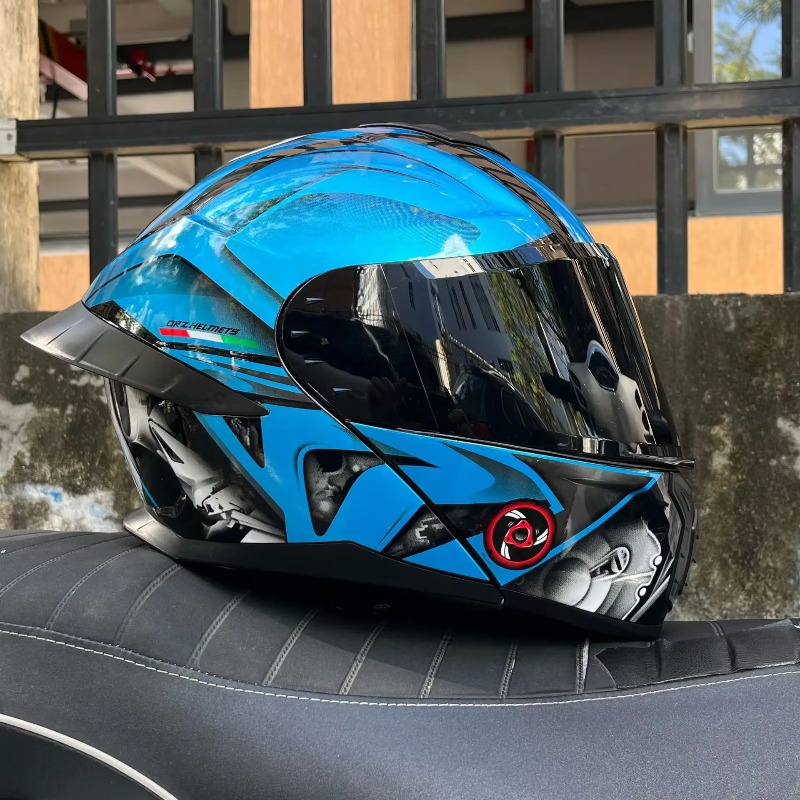 DOT Sertifikalı Kask Motosikle - Full Face Helmet Carbon Fiber incelemesi ve fiyatı