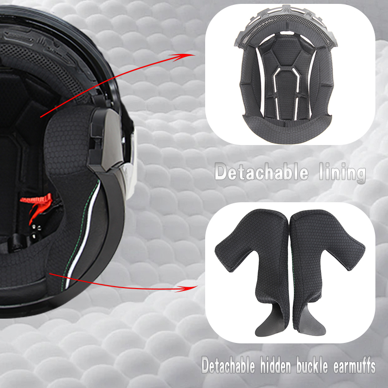 715-Motosiklet Çift Vizörlü Aç - Flip Up Helmet Dual Visor incelemesi ve fiyatı